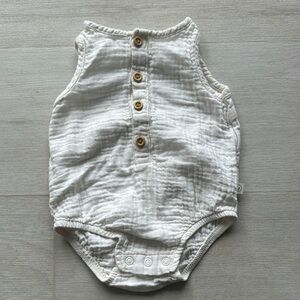 Sleeveless Bodysuit - Cream